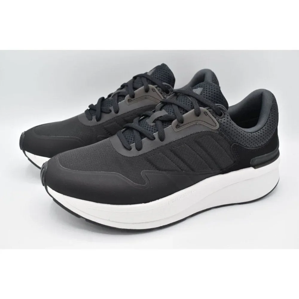 Adidas‎ Mens Size 14 ZNCHILL LightMotion Black White Running Shoes Sneakers